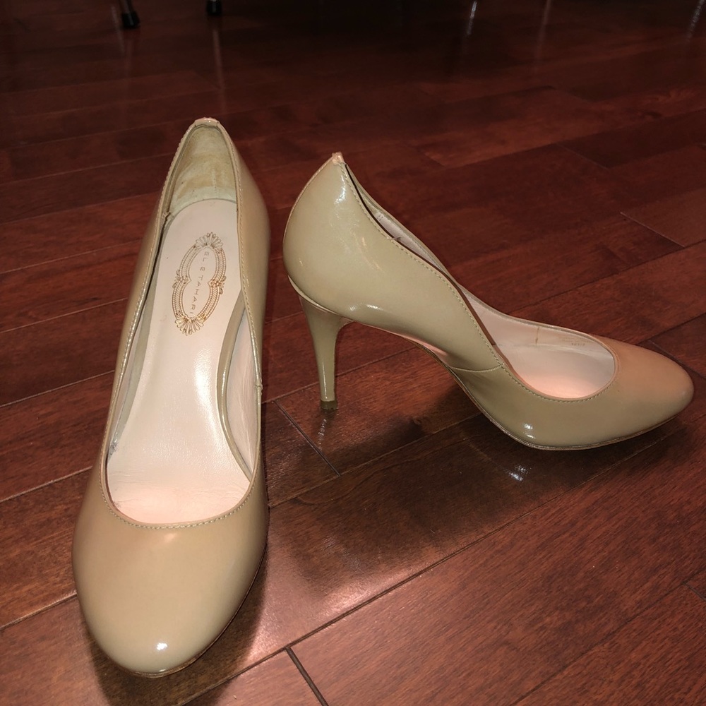 Elie Tahari Nude/Beige heels, size 36.5
